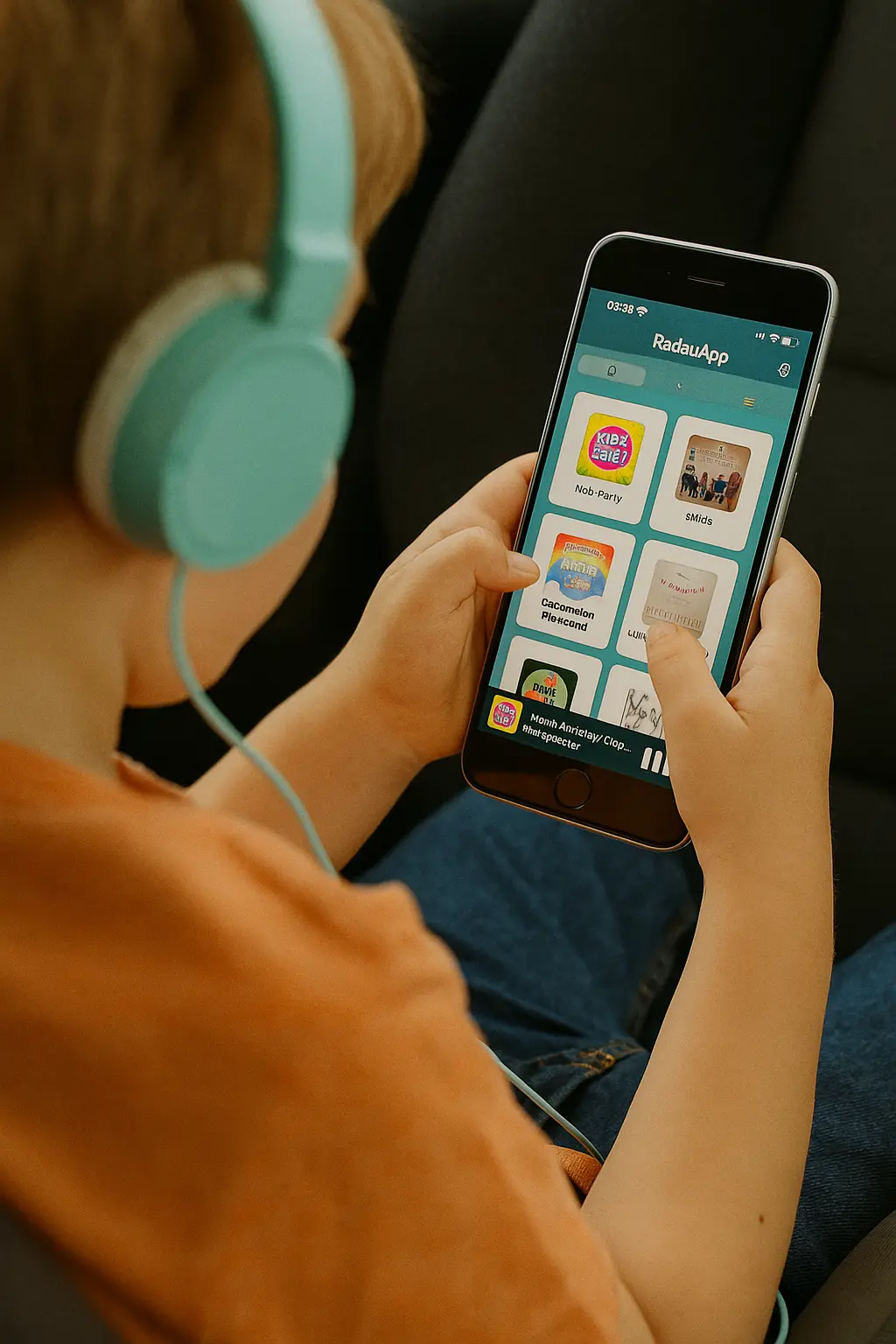 App usage screen